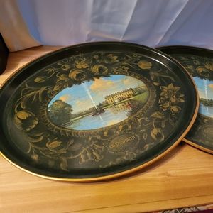 Vintage Metal Trays